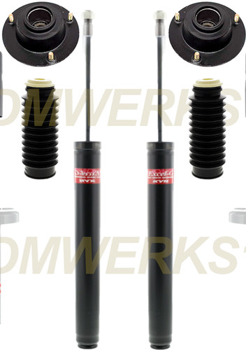 Kyb front shocks strut - shocks,